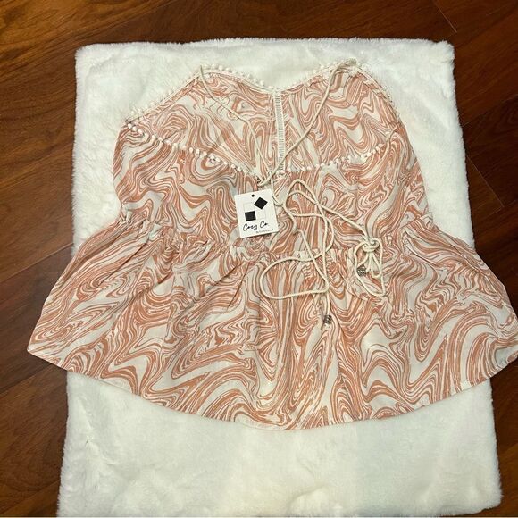 Women’s sleeveless ruffle print tank top‎ - Picture 6 of 8